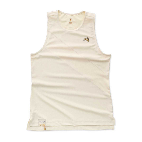 Playera Deportiva Tracksmith Van Cortlandt Ivory Mujer