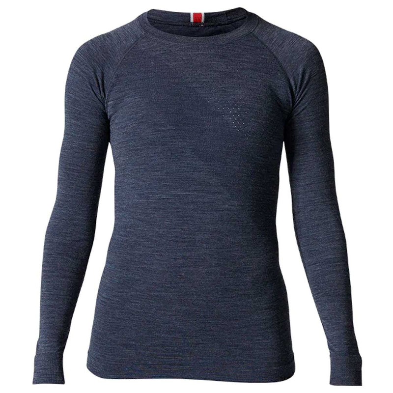 Playera Manga Larga Deportiva Tracksmith Brighton Navy Mujer