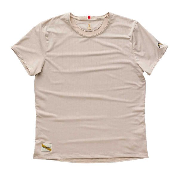 Playera Deportiva Tracksmith Twilight Tee Hateau Gray Mujer