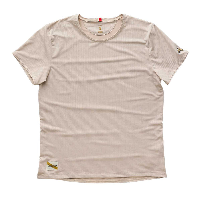 Playera Deportiva Tracksmith Twilight Tee Hateau Gray Mujer