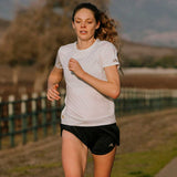 Playera Deportiva Tracksmith Twilight Tee Hateau Gray Mujer