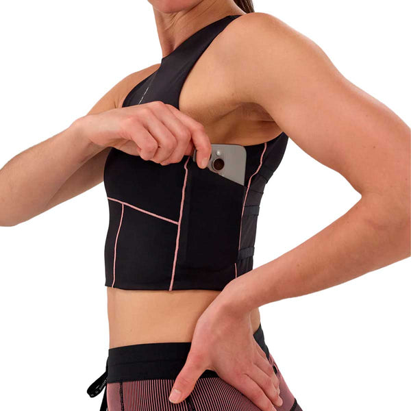 RaceCrop Deportivo Bandit Stamina™ Merrow Black Mauve Mujer