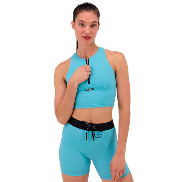 Race Crop Deportivo Bandit Gridlock™ Vintage Blue Mujer