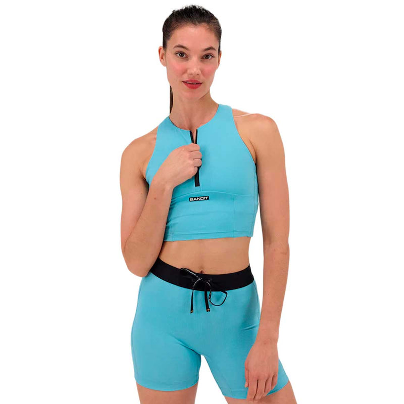 Race Crop Deportivo Bandit Gridlock™ Vintage Blue Mujer