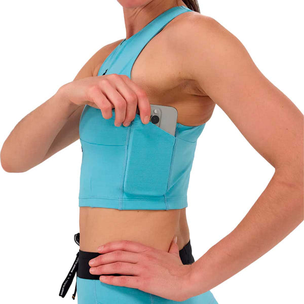Race Crop Deportivo Bandit Gridlock™ Vintage Blue Mujer