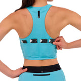 Race Crop Deportivo Bandit Gridlock™ Vintage Blue Mujer
