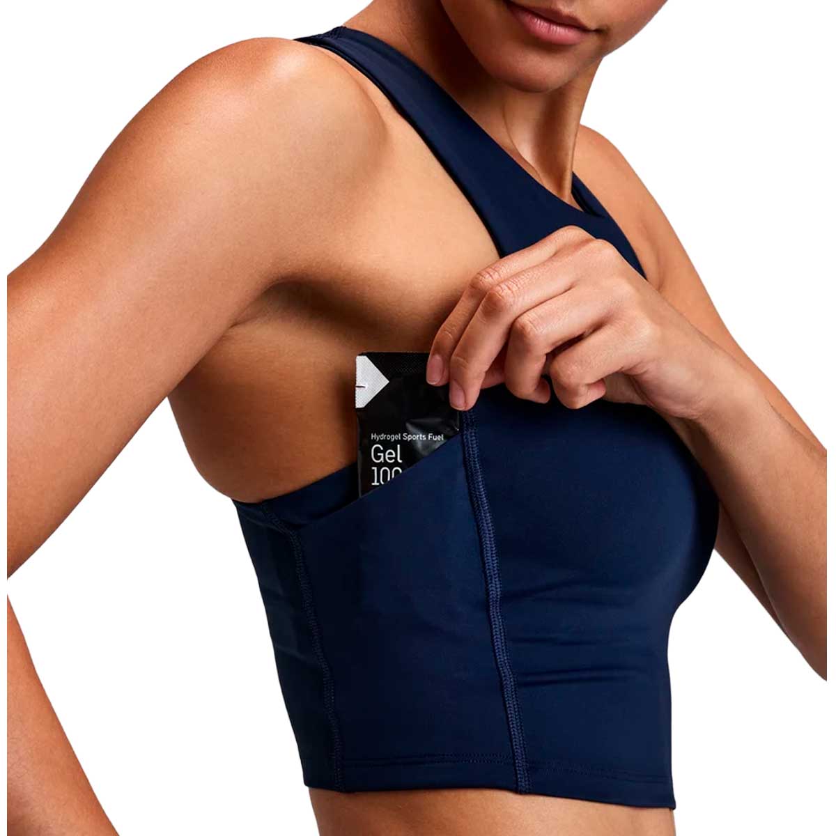 Race Crop Bandit Stamina™ Azul Marino Mujer