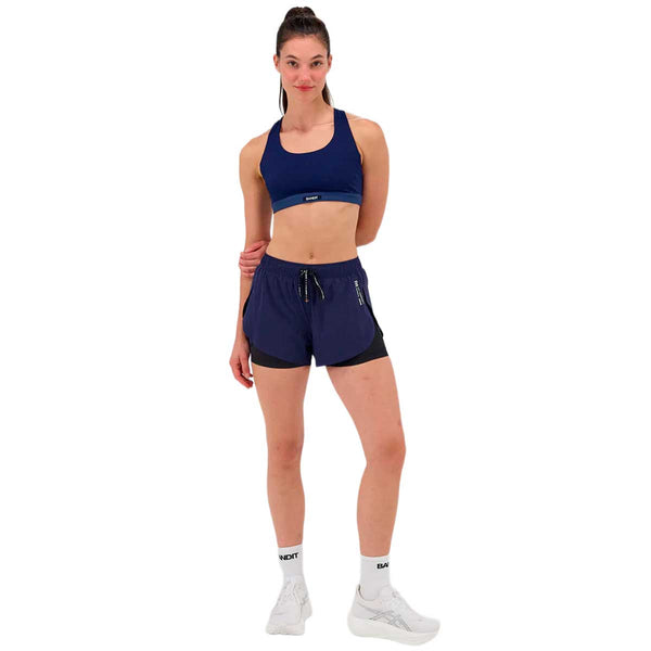 Top Deportivo Bandit Gridlock Scoop Neck NY Navy Mujer