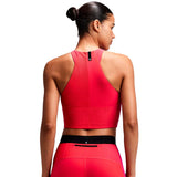 Race Crop Bandit Striped Cadence™ Zip Front Poppy Azalea Mujer