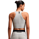 Race Crop Bandit Striped Cadence™ Zip Front Plaster Slate Mujer
