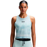 Race Singlet Bandit GeoMesh™ Lightweight Lagoon Mist Mujer