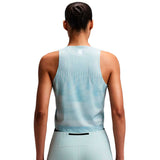 Race Singlet Bandit GeoMesh™ Lightweight Lagoon Mist Mujer