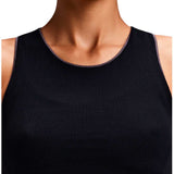 Run Tank Bandit StretchKnit™ Pop Stitch™ Black Mujer