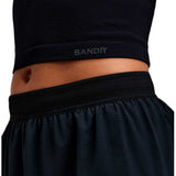 Run Tank Bandit StretchKnit™ Pop Stitch™ Black Mujer