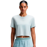 Playera Bandit Micromesh Cropped Mist Mujer