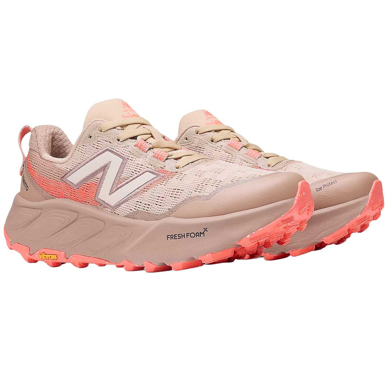 Tenis New Balance HIERRO V9 Café Melón Mujer