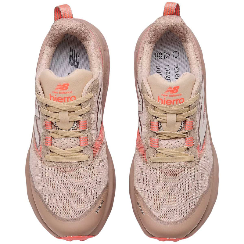 Tenis New Balance HIERRO V9 Café Melón Mujer