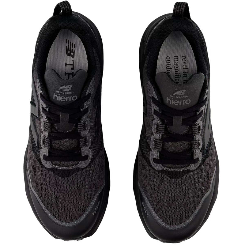 Tenis New Balance HIERRO V9 Negro Gris Mujer