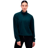 Suéter Deportivo Bandit MacroSoft™ Quarter Zip Storm Mujer