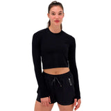 Manga Larga Bandit Mercury Seamless™ Long Sleeve Black Mujer