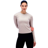 Manga Larga Bandit Mercury Seamless LS Ash Mujer