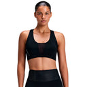 Run Bra Bandit Stamina-V™ GeoMesh™ V-Neck Black Mujer