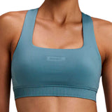 Top Deportivo Bandit Stamina-V™ Square Neck Tranquil Blue Mujer