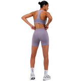 Top Deportivo Bandit Stamina-V™ Square Neck Violet Fog Mujer