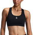 Run Bra Bandit Stamina™ Scoop Neck Black Mujer