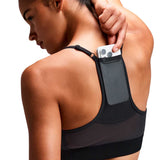 Run Bra Bandit Vanisher™ Strappy Anthracite Mujer