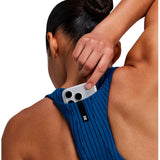Top Deportivo Bandit Striped Cadence™ Longline Azul Mujer