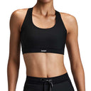 Run Bra Bandit Cadence™ Scoop Neck Black Mujer