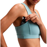Run Bra Bandit Vanisher™ Reverso™ Scoop Neck Lagoon Mist Mujer