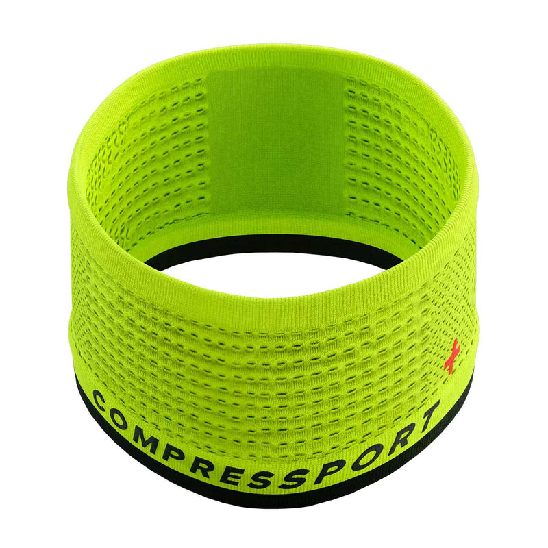 Banda Deportiva Compressport Headband On/Off Flash Fluo Yellow