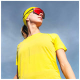 Banda Deportiva Compressport Headband On/Off Green Sheen
