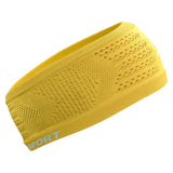 Banda Deportiva Compressport Headband On/Off Lemon Unisex