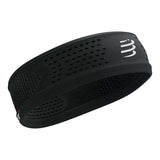 Banda Compressport Thin Headband On/Off Black White