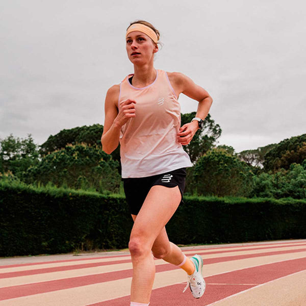 Banda Compressport Thin Headband On/Off Orange