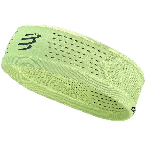 Banda Compressport Thin Headband On/Off Shadow Lime