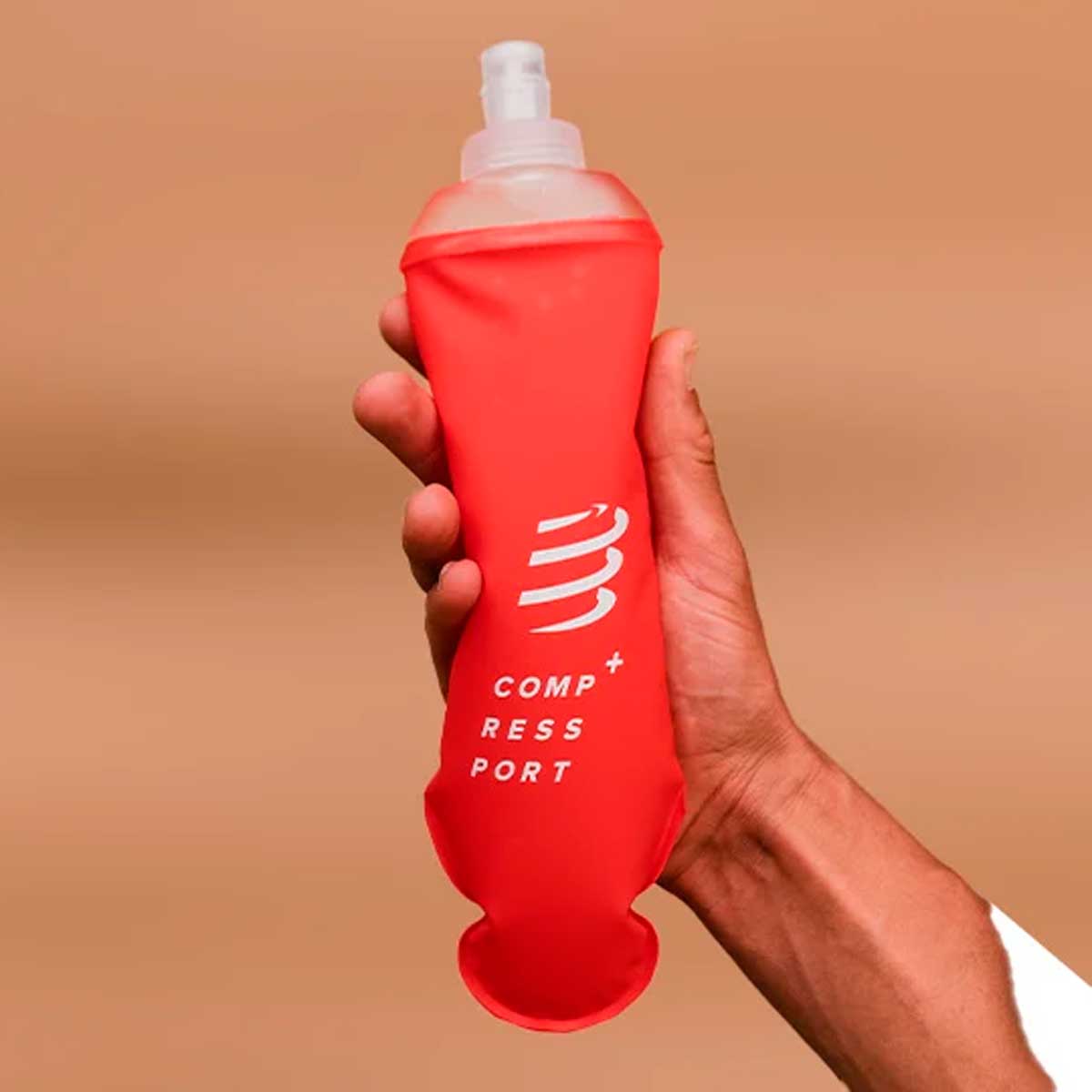 Botella Blanda Compressport Ergoflask 500Ml Red