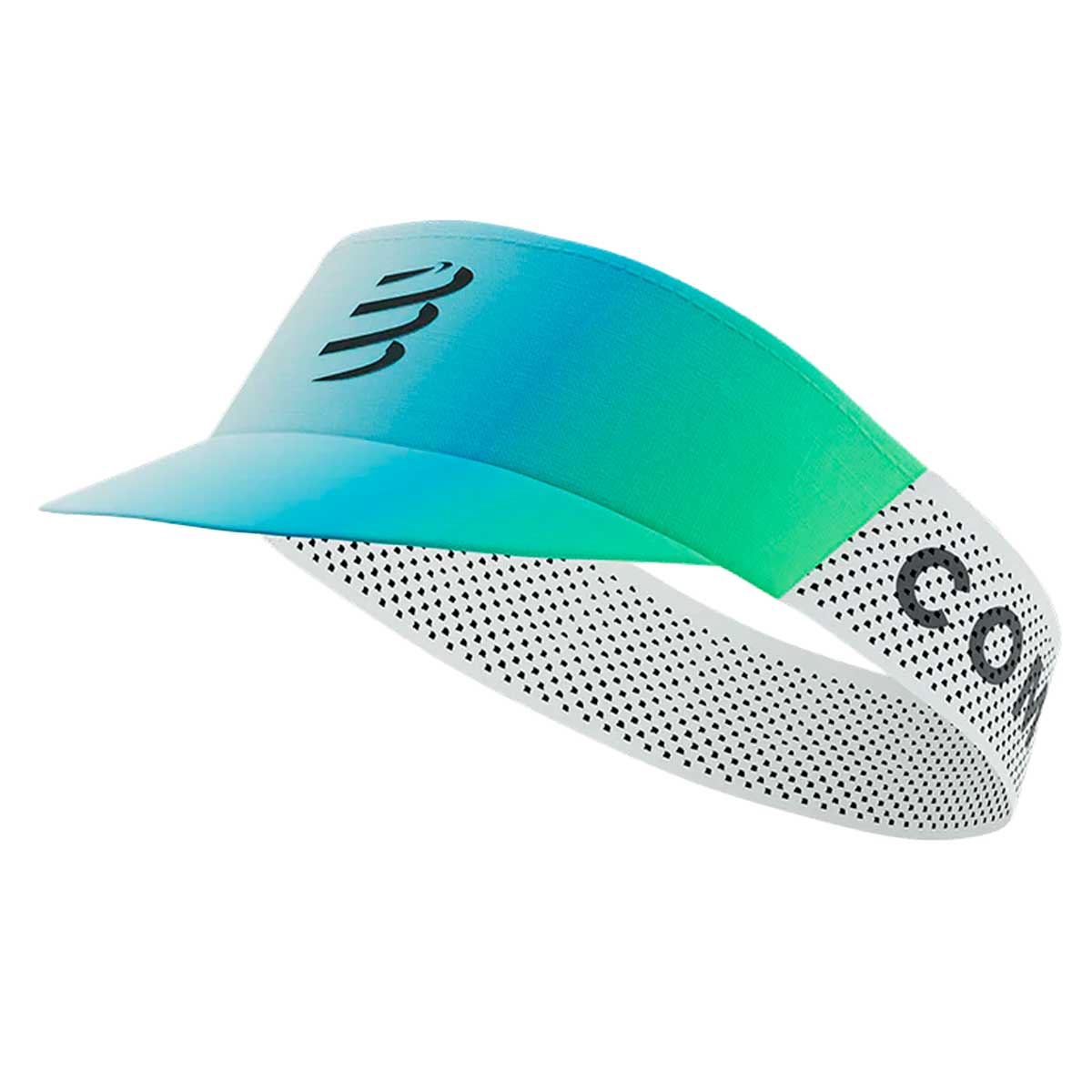 Visera Deportiva Compressport Pro Racing Blanco Multi Unisex