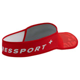 Visera Deportiva Compressport Spiderweb Ultralight Visor Red