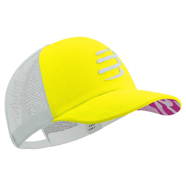 Compressport Gorra Trucker Cap Safe Yellow