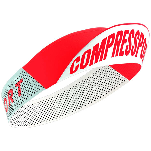 Visera Deportiva Compressport Pro Racing Visor Fluo Red