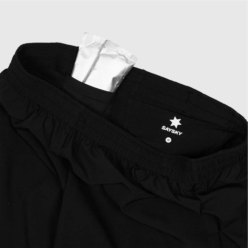 Short Deportivo Saysky 2 in 1 Pace 5 Pulgadas Negro Hombre