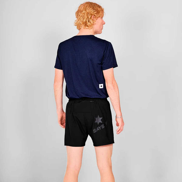 Short Deportivo Saysky Pace Shorts 5'' Negro Hombre