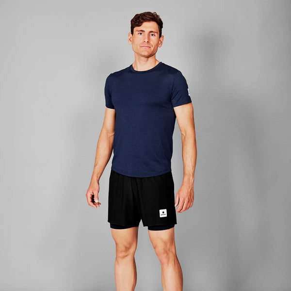 Playera Deportiva Saysky Clean Pace T-shirt Navy Hombre