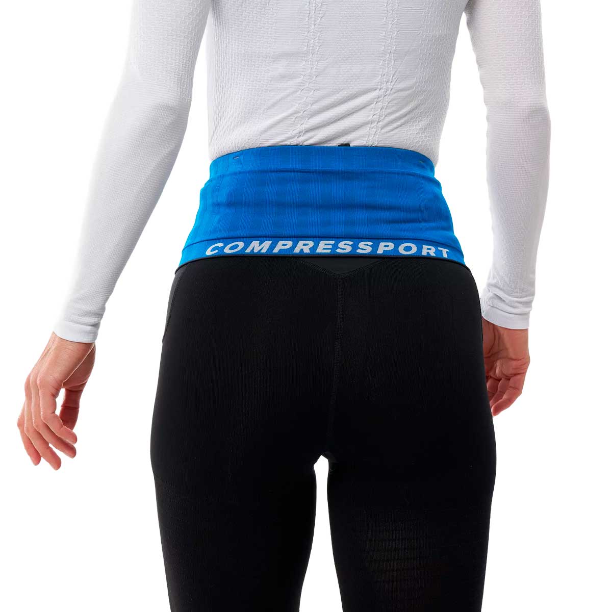 Cinturón de Running Compressport Free Belt 2.0 Princess Blue