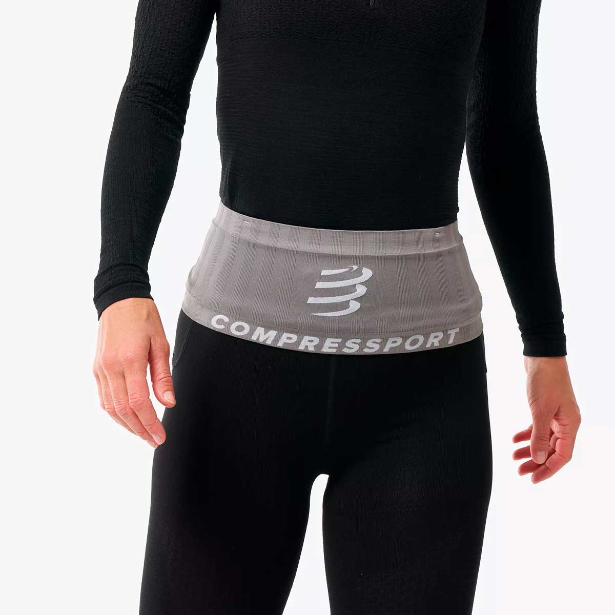 Cinturón de Running Compressport Free Belt 2.0 Black