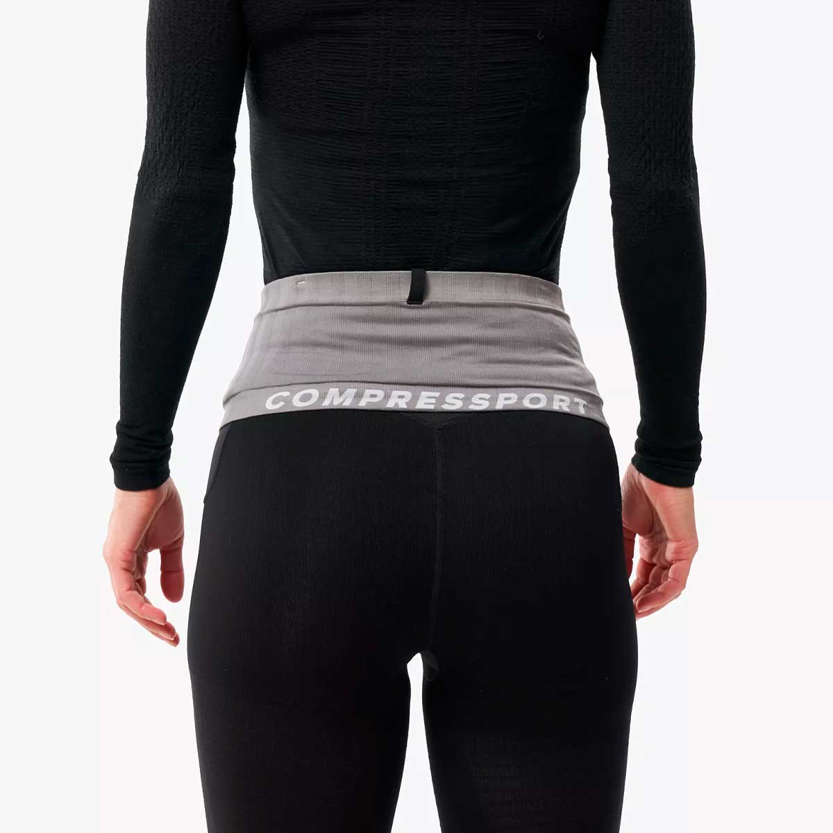 Cinturón de Running Compressport Free Belt 2.0 Black